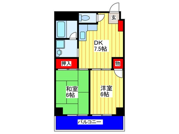 パークリッジ現代の物件間取画像